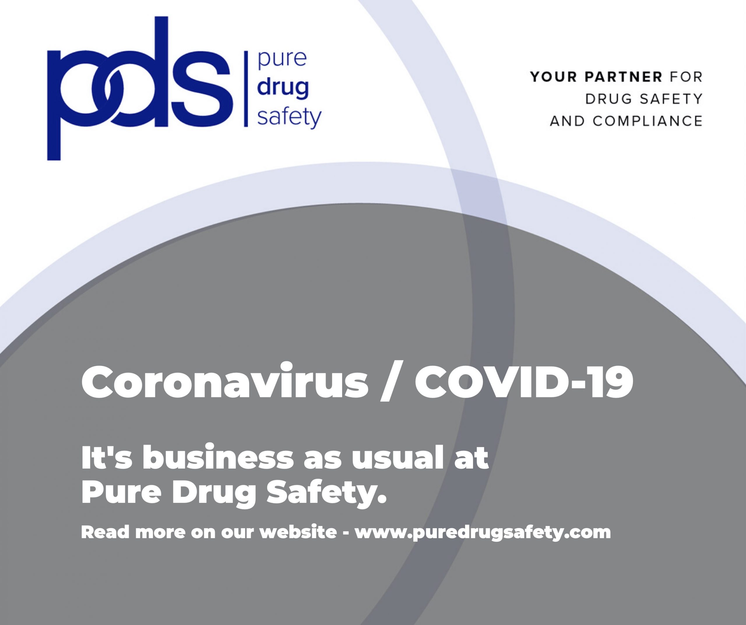 It's business as usual at PDS during the coronavirus / COVID-19 crisis